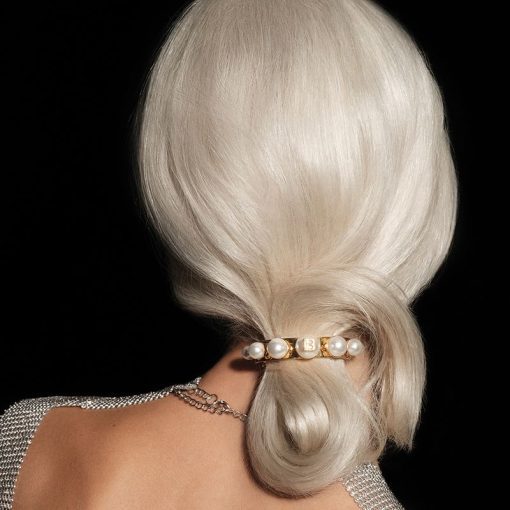 BALMAIN HAIR juukseklamber / Limited Edition Legacy Clip Large Pearl - Image 2