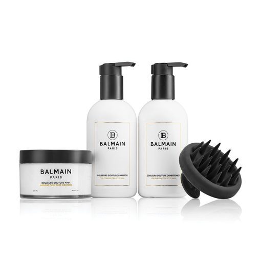 BALMAIN HAIR komplekt värvitud juustele massaaži harjaga / Couleurs Couture Care with Massage BrushSet - Image 2