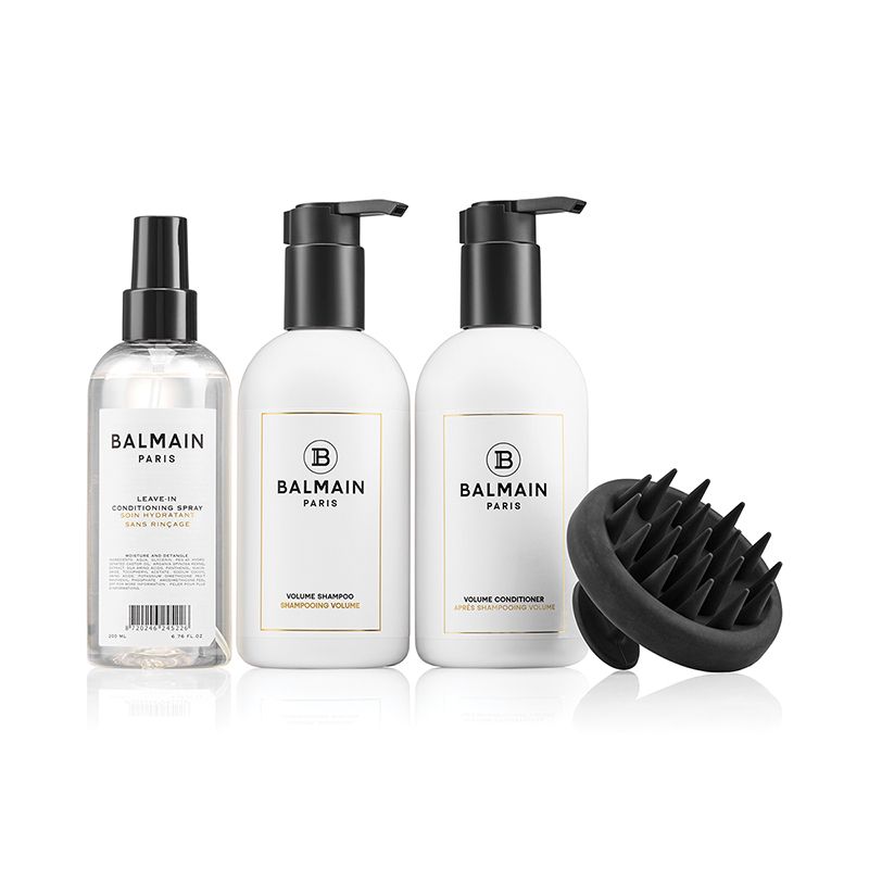 BALMAIN HAIR volüümi andev komplekt massaaži harjaga / Volume Care Set with Massage Brush - Image 2