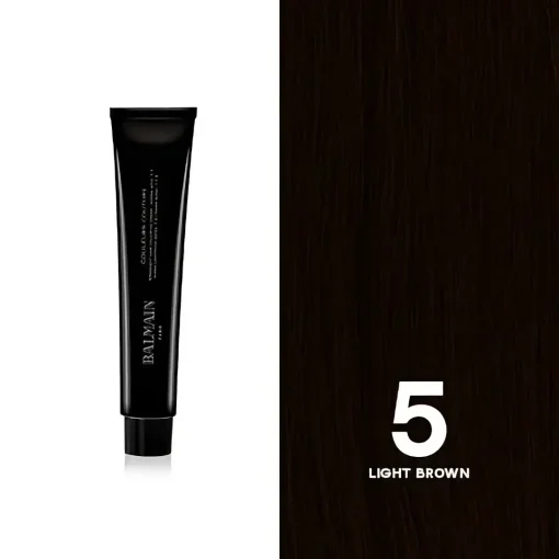 BALMAIN HAIR püsivärv 5  Light Brown/ Couleurs Couture 5 Light Brown 60ml
