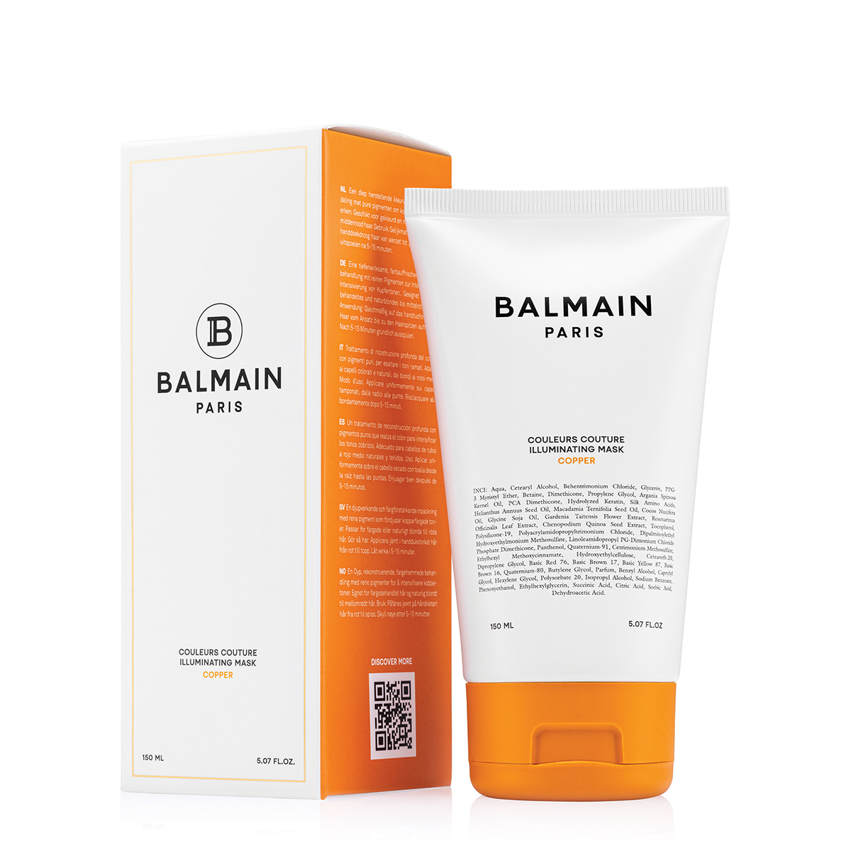 BALMAIN HAIR tooniv juuksemask Copper / Illuminating Copper Hair Mask 150ml