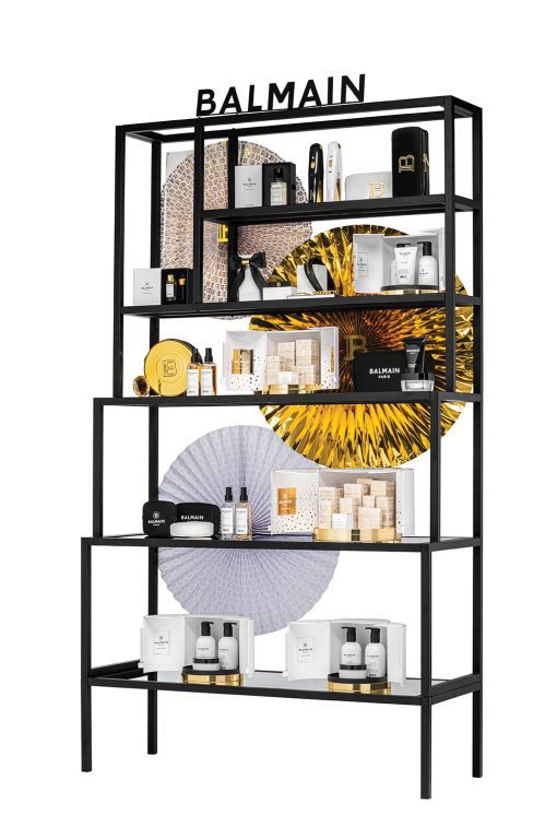 BALMAIN HAIR must müügiriiul / Black shelf - Image 2