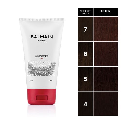 BALMAIN HAIR tooniv juuksemask punane / Illuminating Red Hair Mask 150ml - Image 2
