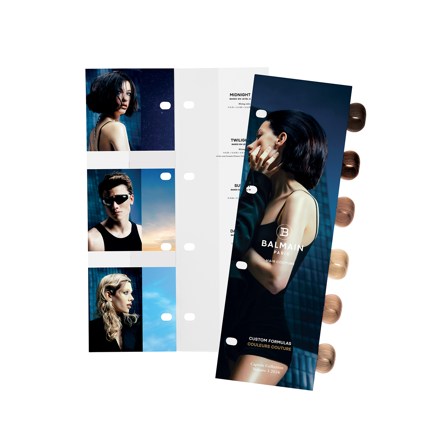 BALMAIN HAIR juuksevärviretsept SS24 / Hair dye recipe