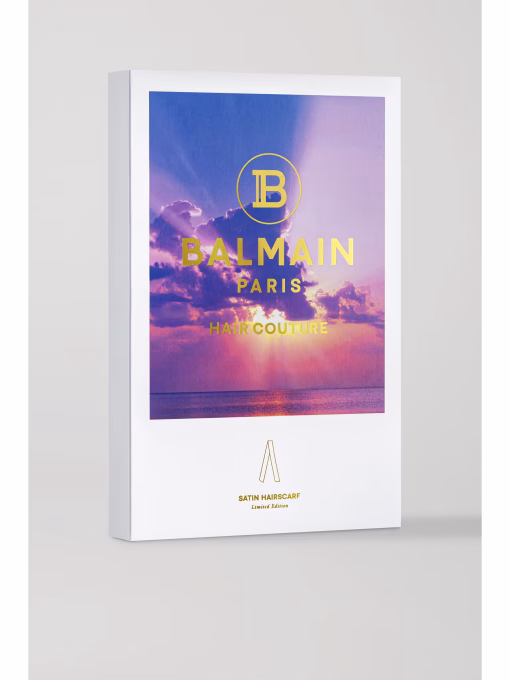 BALMAIN HAIR Satiinist juukse sall / Satin Hairscarf Golden Limited Edition - Image 3