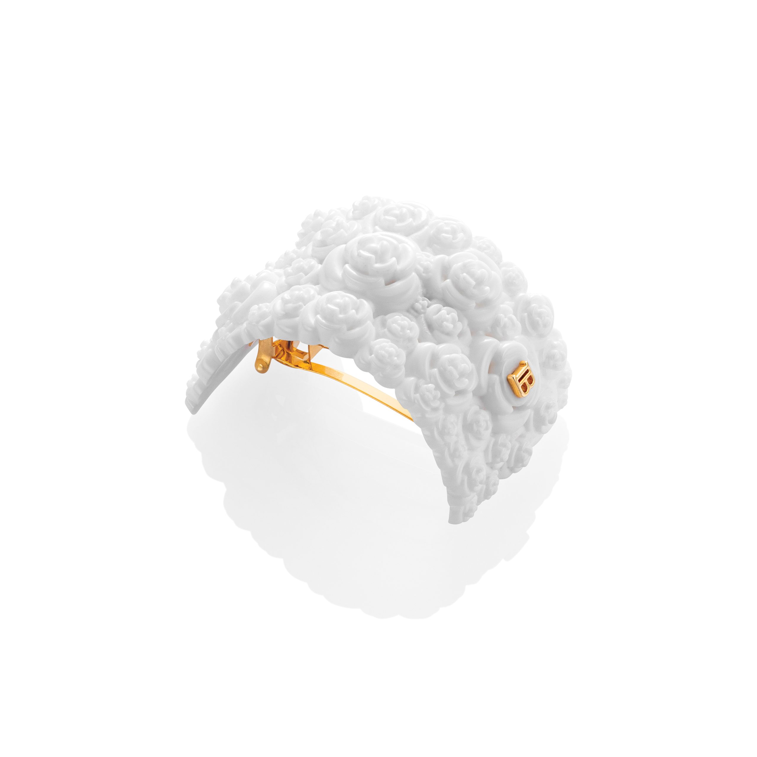 BALMAIN HAIR 3D lillemotiividega juuksekpamber ponisabale / 3D FLORAL PONYTAIL CLIP