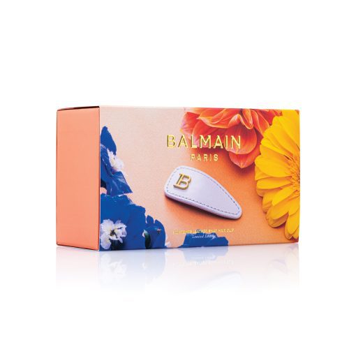 BALMAIN HAIR nahast juukseklamber valge / Printemps Leather Snap Hair Clip White - Image 2