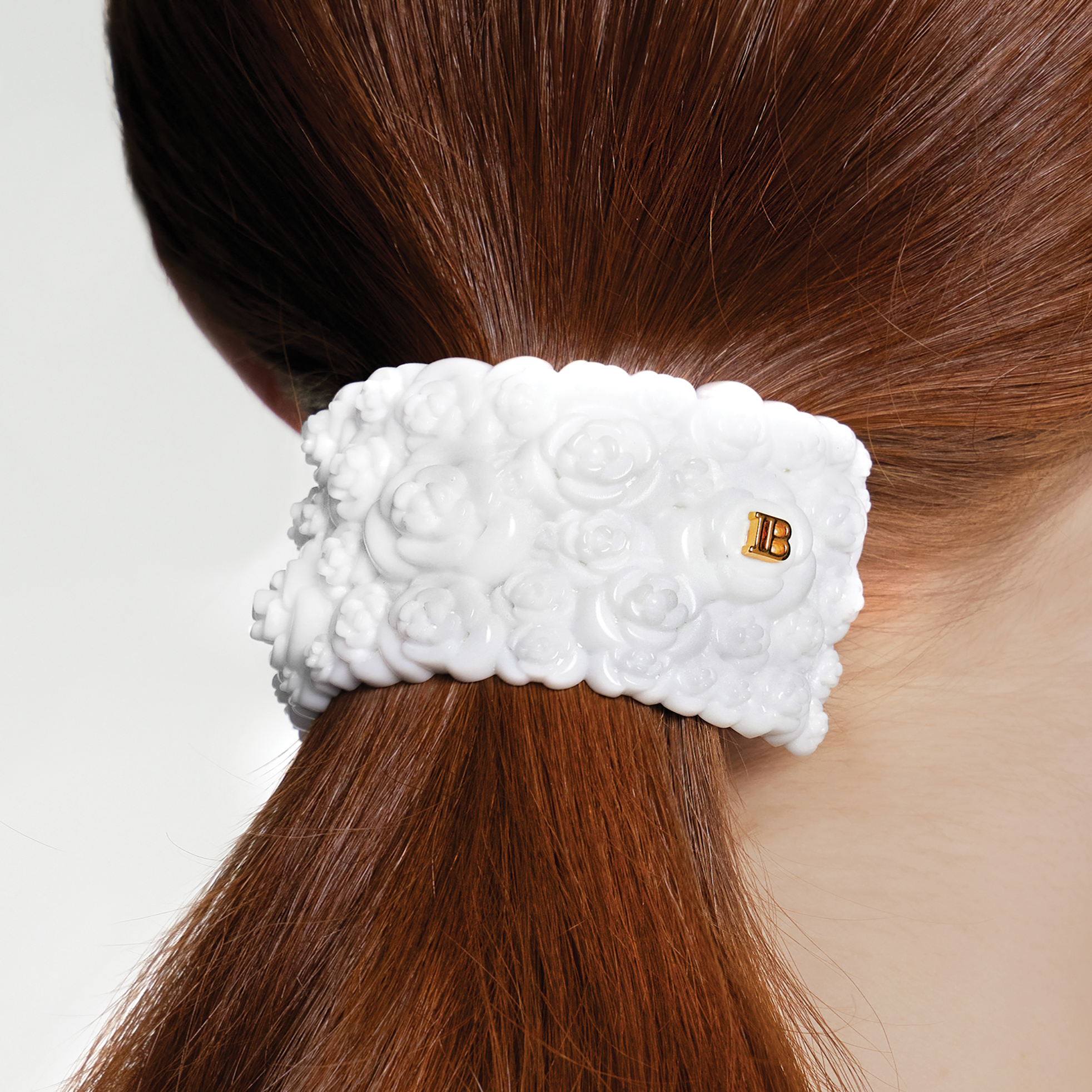 BALMAIN HAIR 3D lillemotiividega juuksekpamber ponisabale / 3D FLORAL PONYTAIL CLIP - Image 3