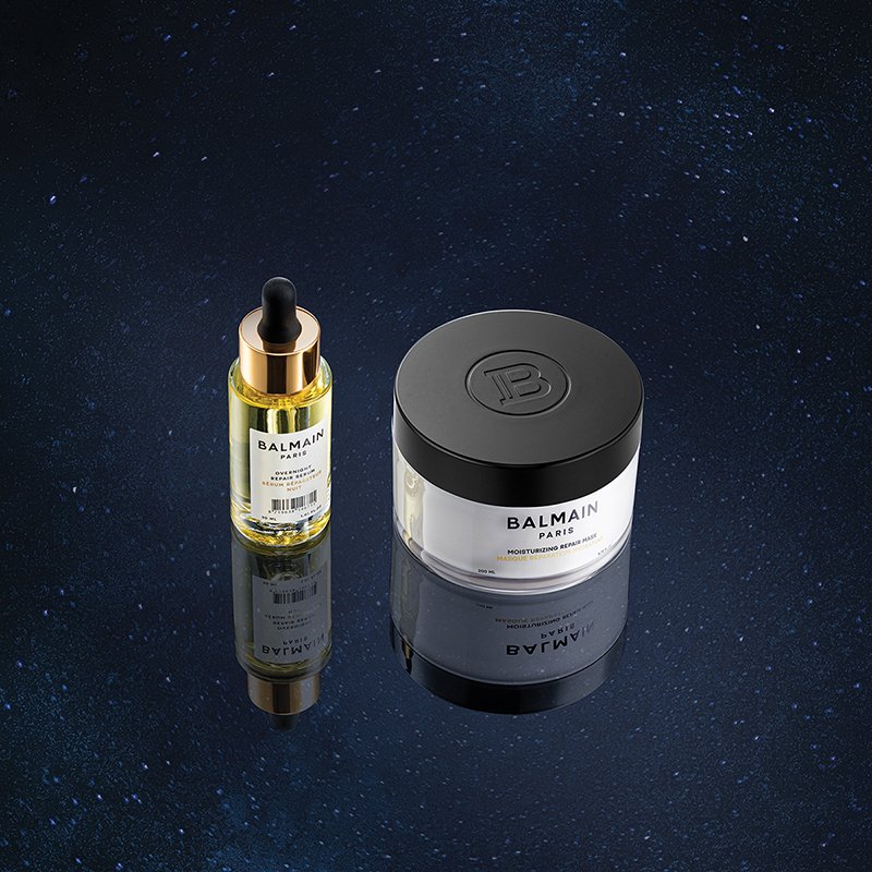 BALMAIN HAIR juukseid sügavtaastav ja säraandev kinkekomplekt / Overnight Repair & Colour Mask Hair Care Gift Set
