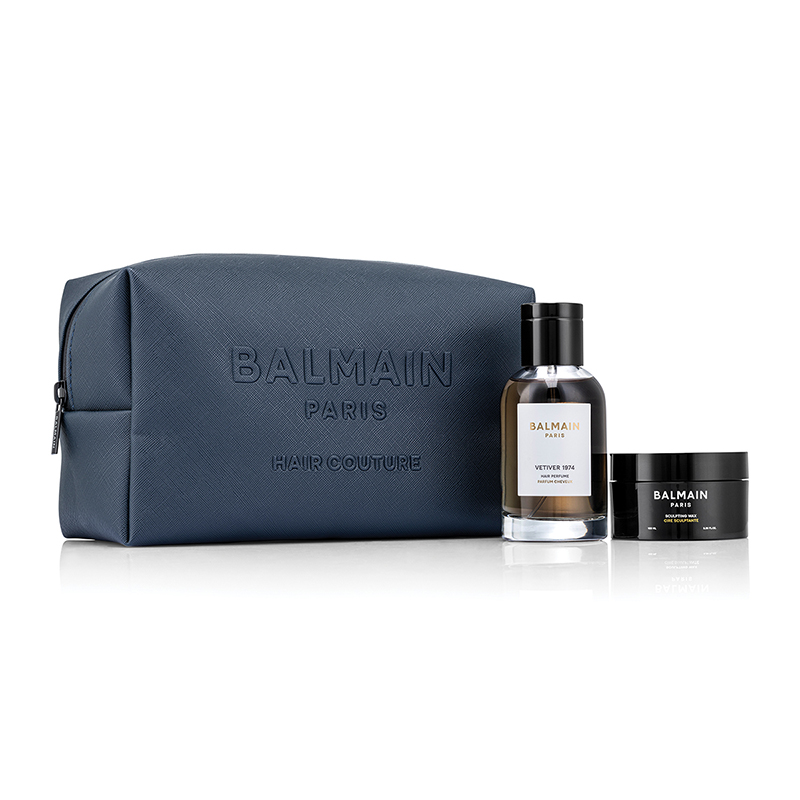 BALMAIN HAIR viimistluse kinkekomplekt meestele / Sapphire Homme Styling Cosmetic Gift Bag - Image 4
