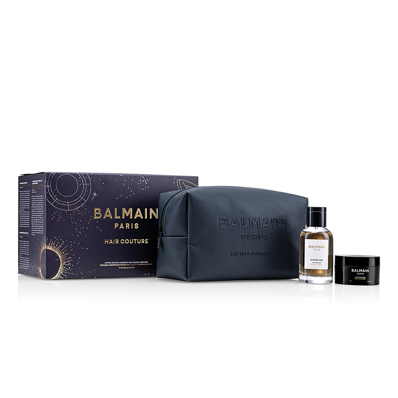 BALMAIN HAIR viimistluse kinkekomplekt meestele / Sapphire Homme Styling Cosmetic Gift Bag - Image 2