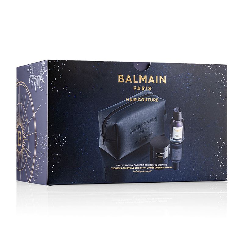BALMAIN HAIR viimistluse kinkekomplekt meestele / Sapphire Homme Styling Cosmetic Gift Bag - Image 5