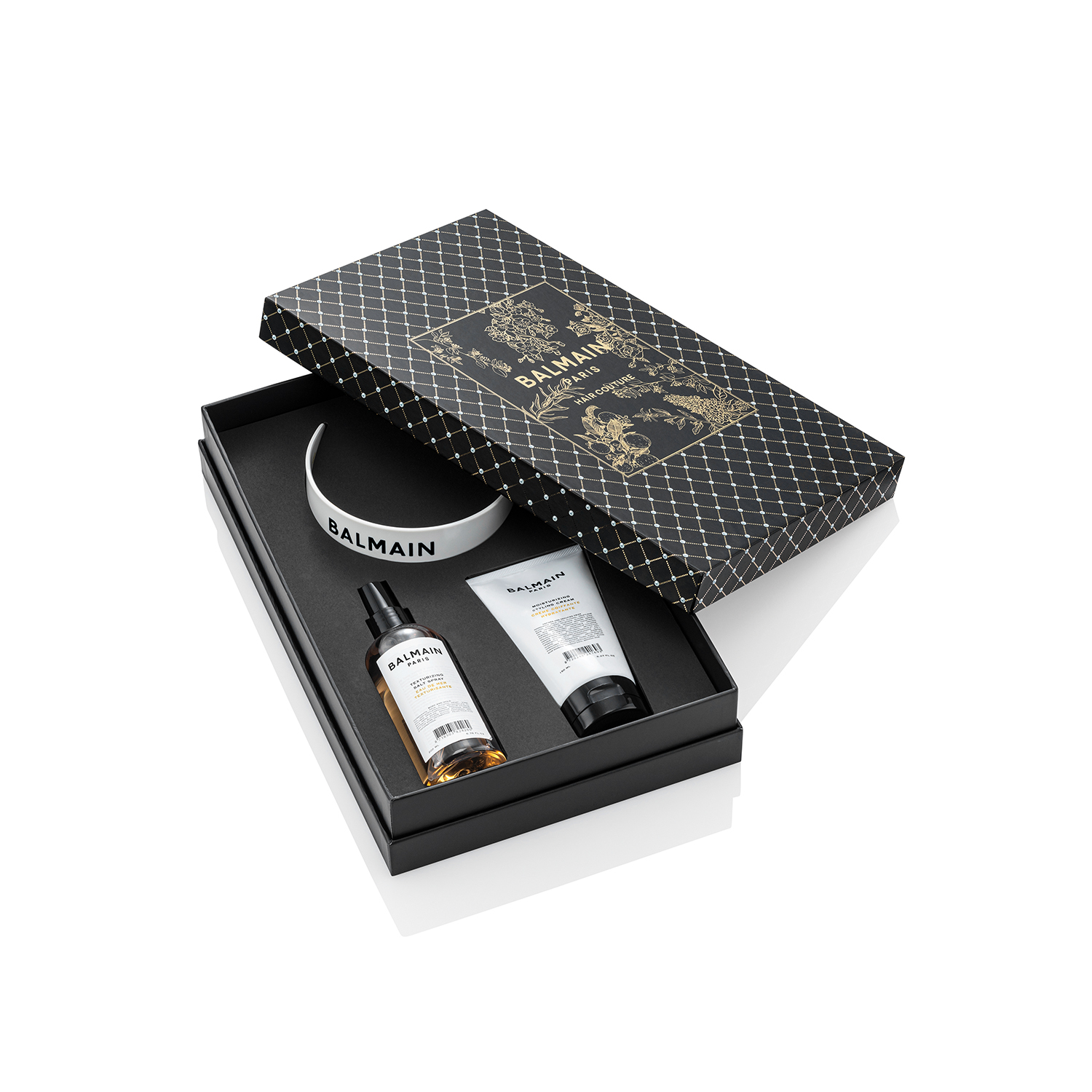 BALMAIN HAIR Valge peavõru toodetega komplekt / Legacy Acetate Headband Set - Image 2