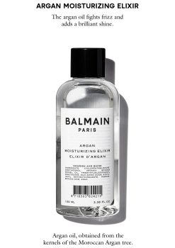 BALMAIN HAIR juukseid sügavuti niisutav eliksiir argaaniaõliga / Argan Moisturizing Elixir, 100ml