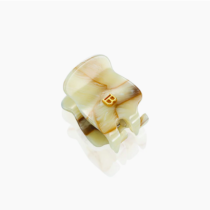 BALMAIN HAIR juukseklamber / Locks of Gold Marble Collection Pince XS
