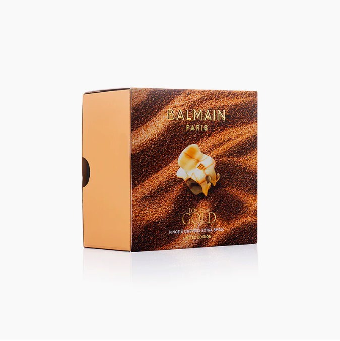 BALMAIN HAIR juukseklamber / Locks of Gold Marble Collection Pince XS - Image 2