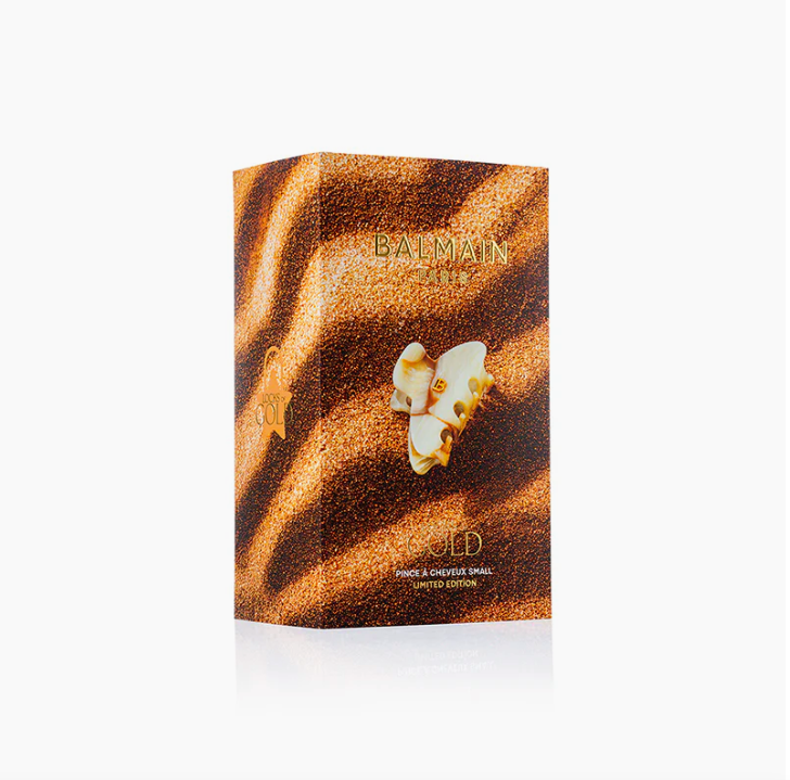 BALMAIN HAIR juukseklamber / Locks of Gold Marble Collection Pince S - Image 2