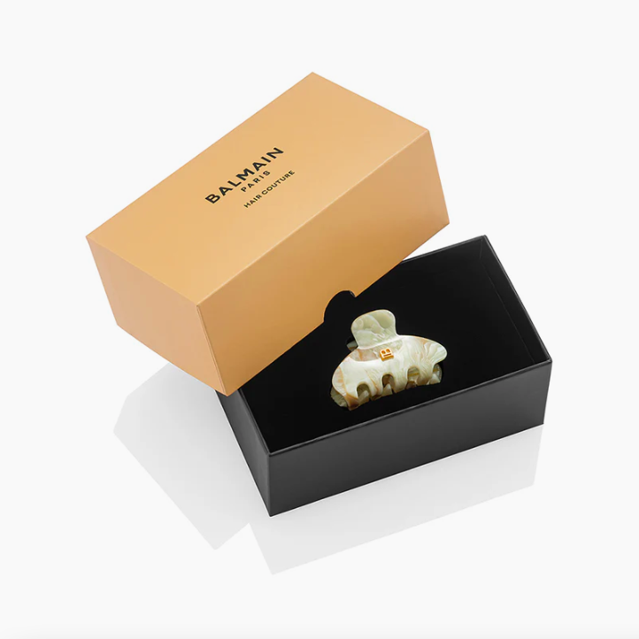 BALMAIN HAIR juukseklamber / Locks of Gold Marble Collection Pince S - Image 3
